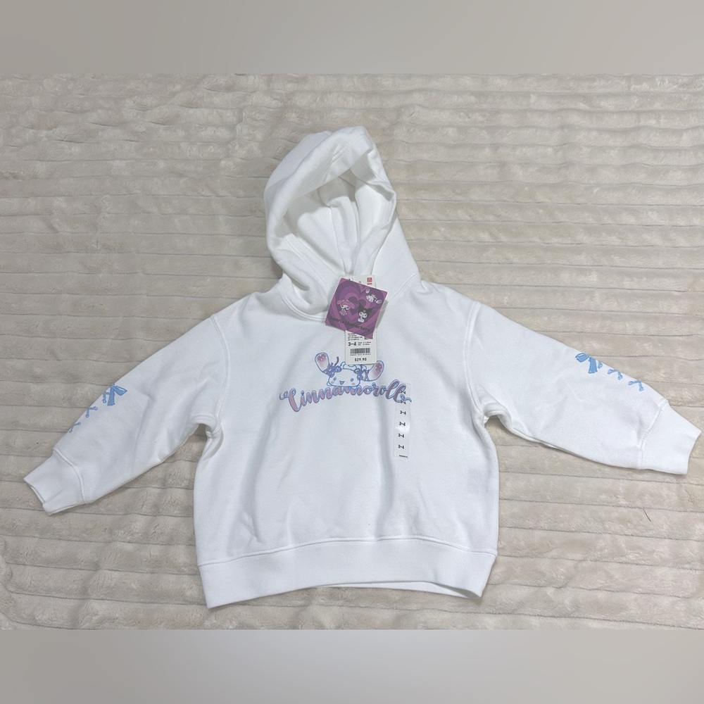 UNIQLO Cinna Sweat Cropped Hoodie (Kids) - Picture 6 of 7